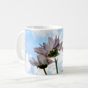 Caneca De Café Flores celestiais