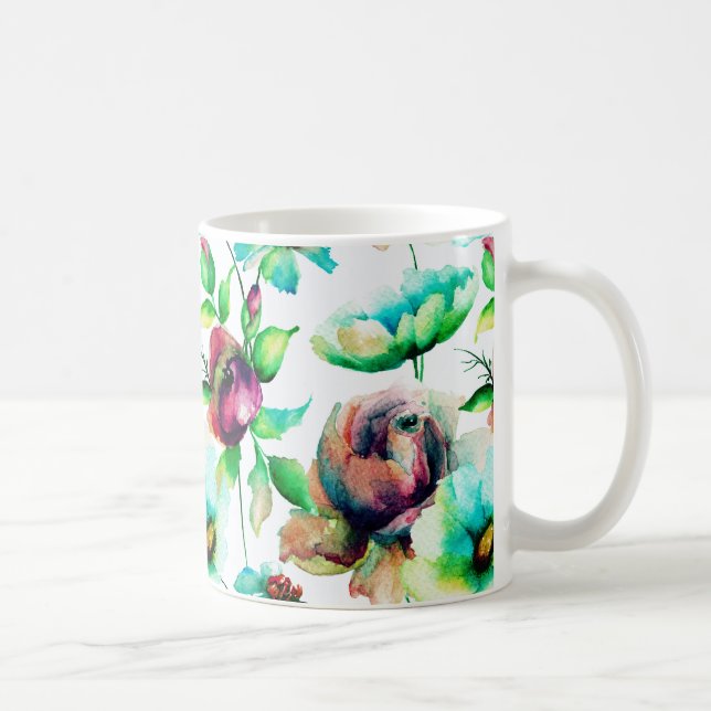 Caneca De Café Flores Coloridas Patten (Direita)