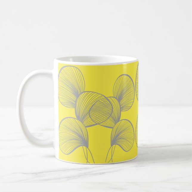 Caneca De Café Flores, cor do ano 2021 (Esquerda)