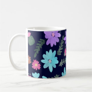 Caneca De Café Flores da Primavera Mamãe