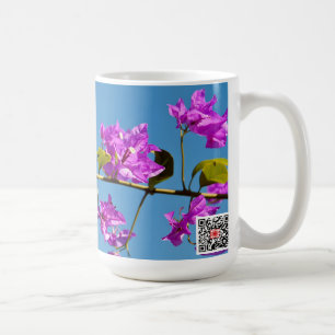 Caneca De Café Flores de Bougainvillea
