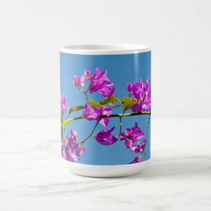 Caneca De Café Flores de Bougainvillea