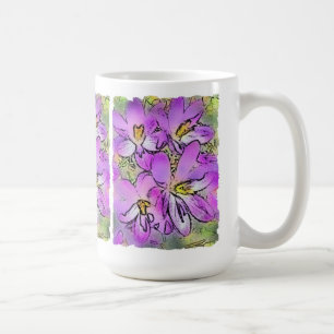 CANECA DE CAFÉ FLORES DE CROCO DE CAFÉ MUG