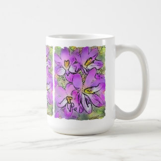 CANECA DE CAFÉ FLORES DE CROCO DE CAFÉ MUG