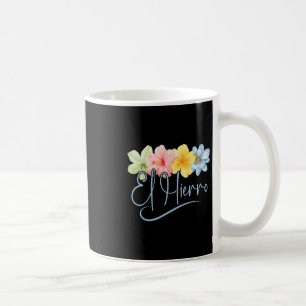 Caneca De Café Flores de El Hierro Ilhas Canárias Espanha Floral