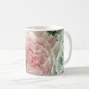 Caneca De Café Flores de Filtro de Café Pastel