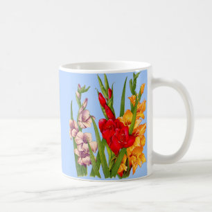 Caneca De Café flores de gladiola flores de gladioli