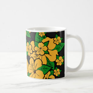 Caneca De Café Flores de Hibisco #3