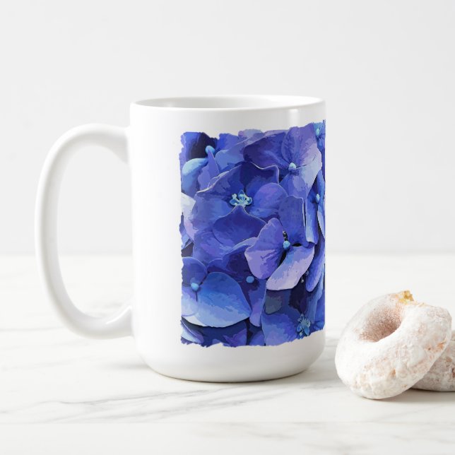 CANECA DE CAFÉ FLORES DE JARDIM (Com Donut)