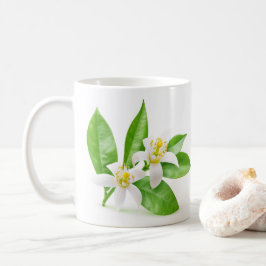 Caneca De Café Flores de laranja