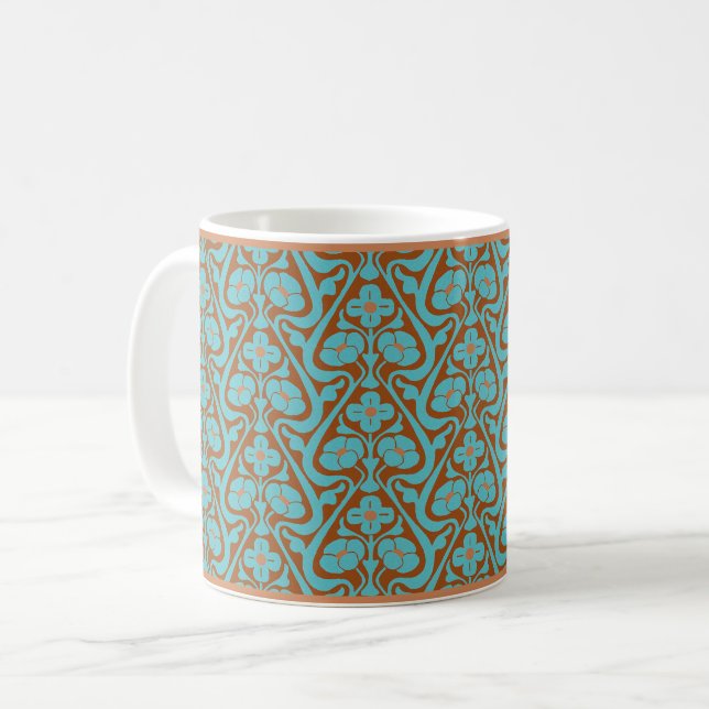Caneca De Café Flores de Muro de Barcelona (Frente Esquerda)
