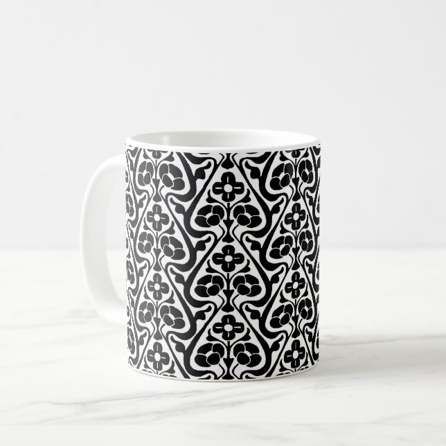 Caneca De Café Flores de Muro de Barcelona (Frente Esquerda)