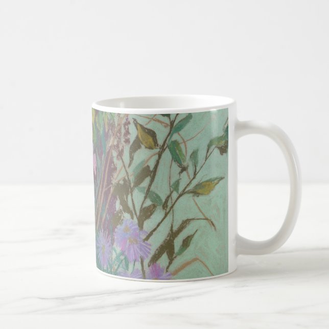 Caneca De Café Flores de outono (Direita)
