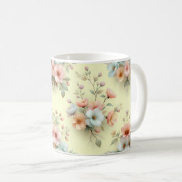Caneca De Café Flores de Páscoa da Primavera