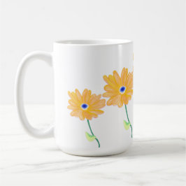 Caneca De Café Flores de primavera