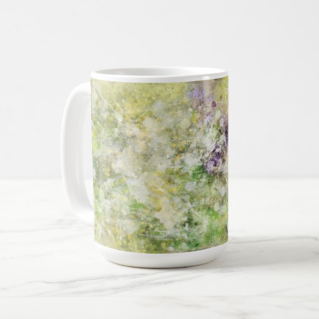 Caneca De Café Flores de primavera (Frente Esquerda)