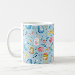 Caneca De Café Flores de Primavera Páscoa 4