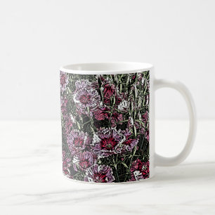CANECA DE CAFÉ FLORES DIANTHUS