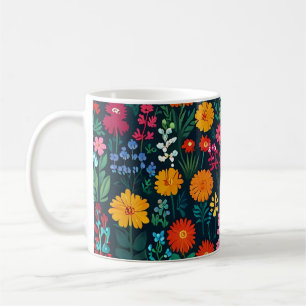 CANECA DE CAFÉ FLÔRES DO JARDIM