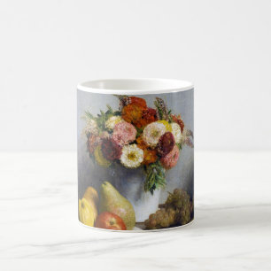 Caneca De Café Flores e Frutas, Henri Fantin-Latour