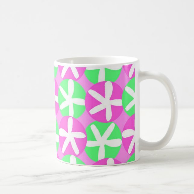 Caneca De Café Flores e pontos (Direita)