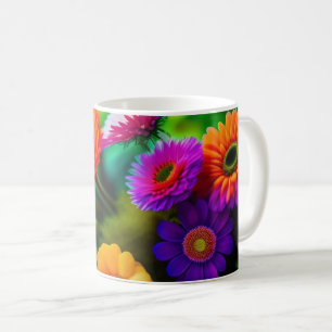 Caneca De Café Flores em todo lugar