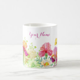Caneca De Café Flores florescem