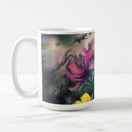 Caneca De Café Flores floridas