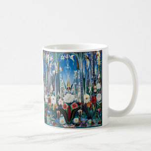 Caneca De Café Flores Itália por Joseph Stella