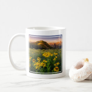 Caneca De Café Flores Mountain Meadow Brested Colorado