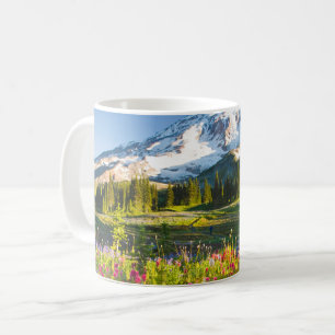 Caneca De Café Flores Mt. Rainier Wildflower