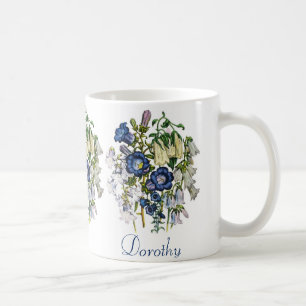 Caneca De Café Flores Personalizadas