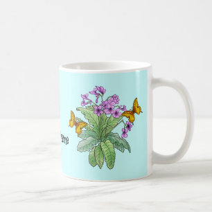 Caneca De Café Flores primrose