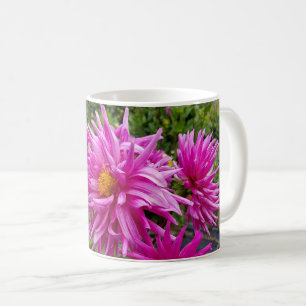 Caneca De Café Flores rosa