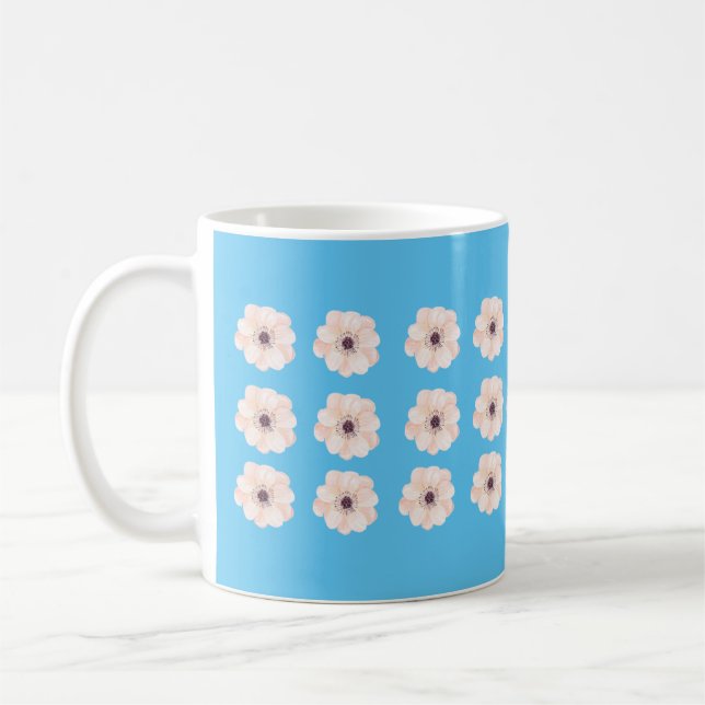Caneca De Café Flores rosa (Esquerda)