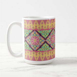 Caneca De Café Flores Rosa no Jardim