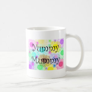 Caneca De Café flores saborosos da mamã