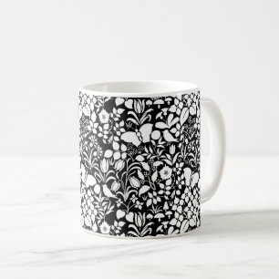 Caneca De Café Flores Selvagens da Voysey Coffee Mug