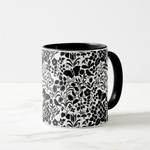 Caneca de Café Flores Silvestres de Voysey
