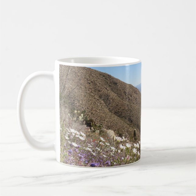Caneca De Café Flores silvestres no Parque Nacional Saguaro I (Esquerda)