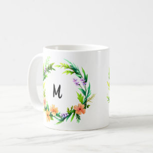 Caneca De Café Flores silvestres Throw Pillowh