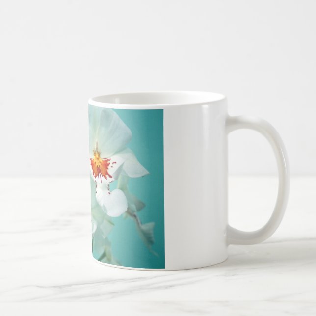 Caneca De Café Flores Tropicais "Dançando Senhoras" Havaianas (Direita)