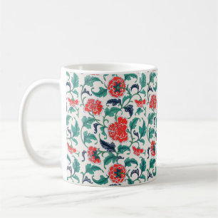 Caneca De Café Flores vermelhas