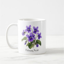 Flores Violetas de Fevereiro