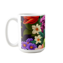 Flores vívidas coloridas