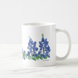 Caneca De Café Flores Wild Bluebonnet, Flores do Texas