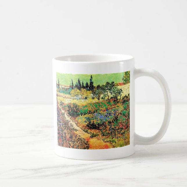 Caneca De Café Florescendo Jardim com Caminho, Vincent van Gogh (Direita)