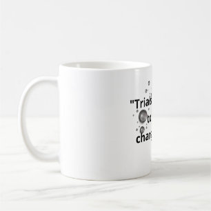 Caneca De Café Florescer Através dos Desafios – Força das Rachadu