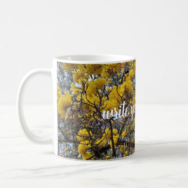 Caneca De Café Florescer da natureza (Esquerda)