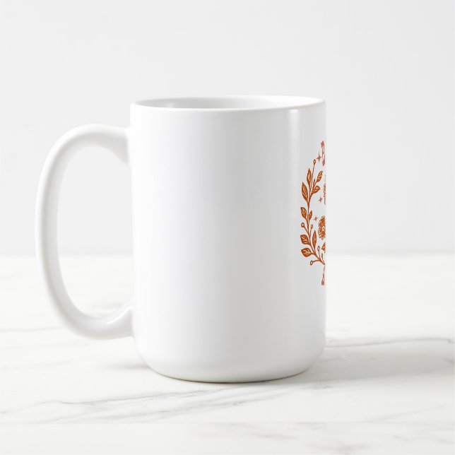 Caneca De Café Florescer de Qualquer Jeito (Esquerda)